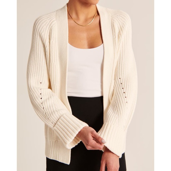 Abercrombie & Fitch Sweaters - Abercrombie & Fitch Easy Long-Length Cardigan NEW
